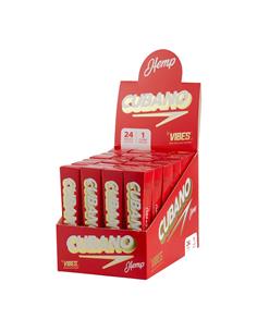 Cono King Size 24 Pack por Caja Cubano Hemp - Vibes