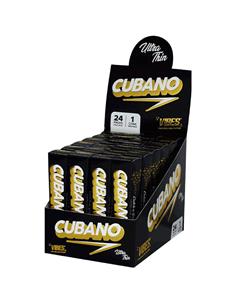 Cono King Size 24 Pack por Caja Cubano Ultra Thin - Vibes