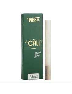 Cono 1g 8 Pack por Caja The Cali Organic Hemp - Vibes