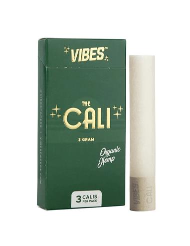 Cono 3g 8 Pack por Caja The Cali Organic Hemp - Vibes