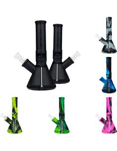 Pipa Bong Silicona Mini Beaker Colores - Eyce