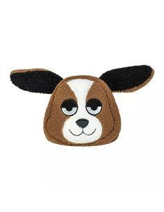 Bolso Peluche Iwiwis Perro Anti-Olor (Marron/Blanco) - Ozeta