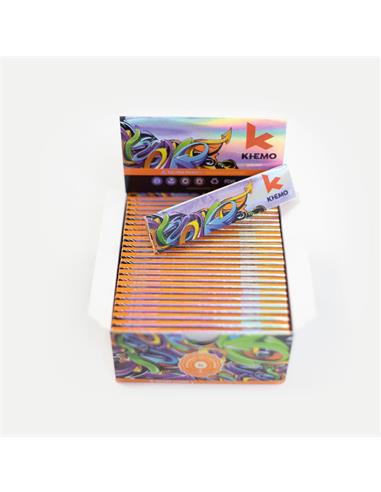 Khemo Papelillo Long Silver - Caja 50 Unidades