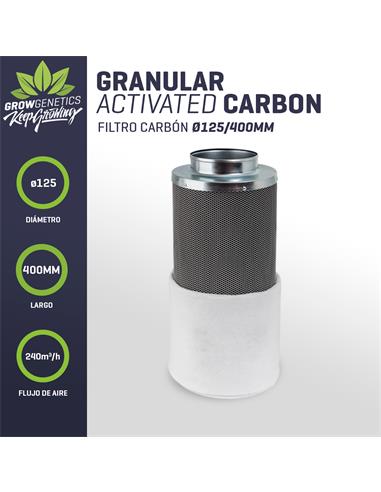 Filtro Carbon 125/400MM (240m3/h) - Pure Factory