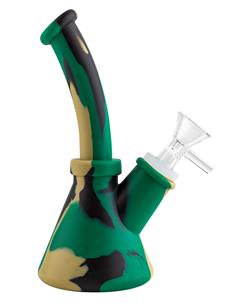 Bong Silicona - Vidrio (TX08) - BY ZF 2