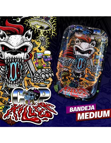 Bandeja Mediana para Enrolar Cop Killer - Strain Machine