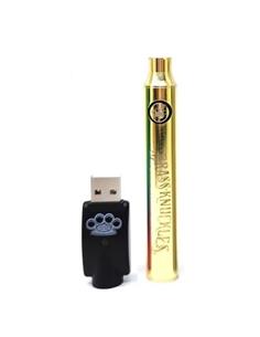 Brass Knuckles - Vape Battery - Gold