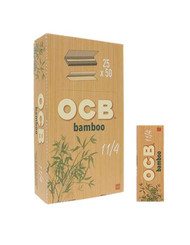 Papelillo OCB Bamboo 1 1/4 - Caja 25 Unidades
