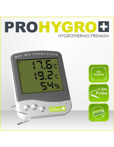 Termohigrómetro Premium con Sonda - Garden Highpro