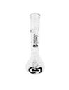 Glass Bong 35.50cm 12 Percolator Thickness 3.5mm With Double Dome and Clear - Burning Loving