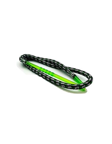 Disposable Covered Hose Green Color - Qatir Hookah Premium