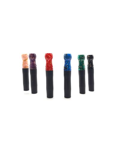Mouthtip Resine Gold With Lanyard - Qatir Hookah Premium