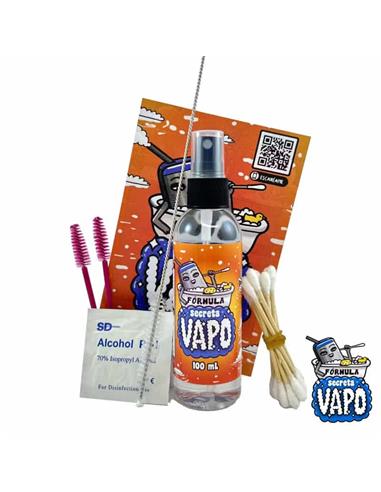 KIT Limpiador de Vapo 100ml (Naranjo) Fórmula Secreta 420