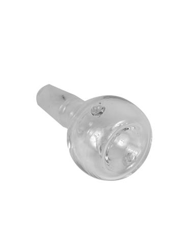 Glass bowl 14mm Male Clear - Burning Loving