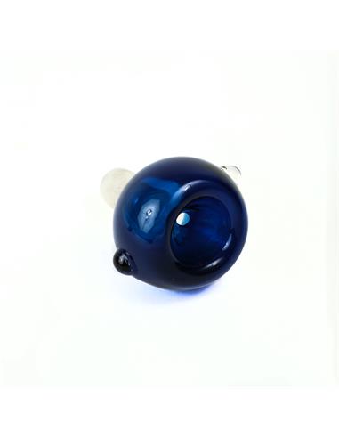 Glass bowl 19mm Male Color Blue - Burning Loving