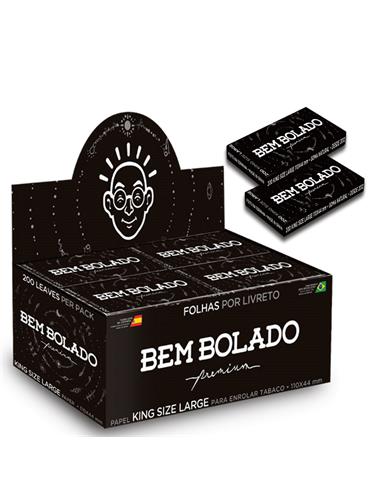 Papelillos Premium King Size Large 200 Hojas - Bem Bolado