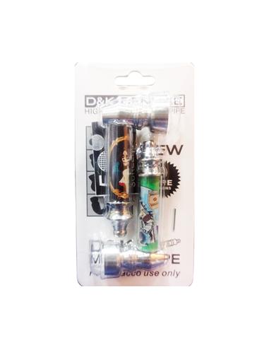 Set 2 Pipa Metal DK8001G - D&K