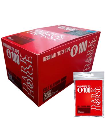Regular Filter Tips Full Flavour 100 / 8x15mm - Dark Horse