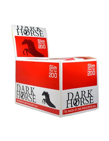 Slim Filtrt Tips Original 200 + 50 Rolling Paper Full Flavour - Dark Horse
