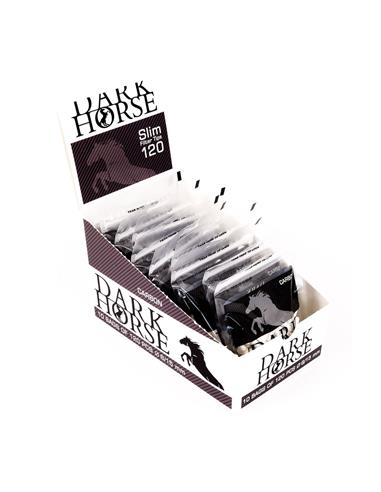 Slim Filter Tips 120 Carbon 15mm - Dark Horse