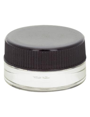 Tarro de Cristal 7ml Perfil Bajo - Qnubu