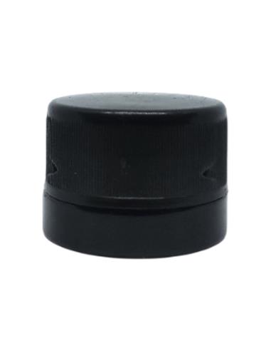 Tarro de Cristal Black 5ml Perfil Bajo Redondo